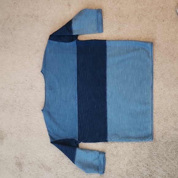 Madewell denim pullover shirt 2 - Picture 8 of 8